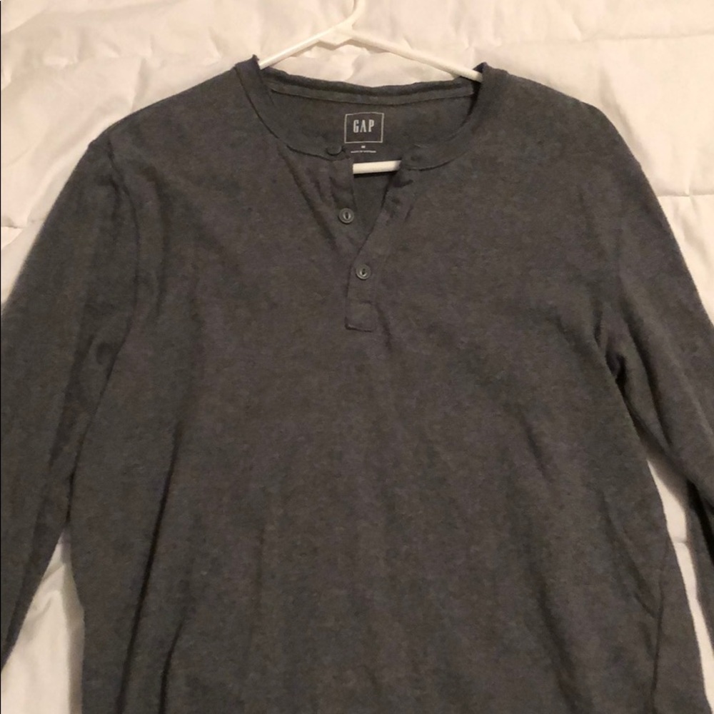 GAP long sleeve henley